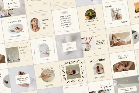 Download 25 Calm Aesthetic Instagram Kit - Kit Collection
