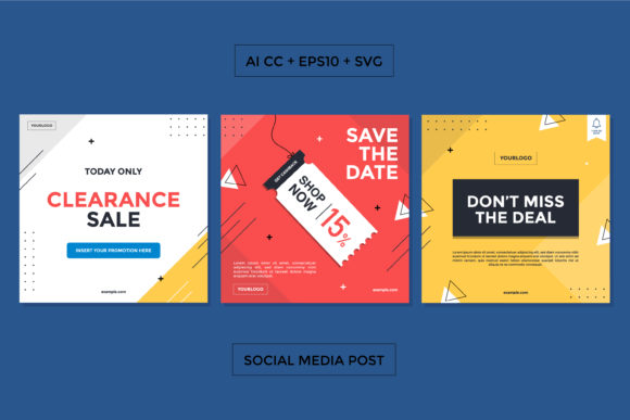 Download Social Media Square Template - Square template Collection