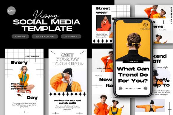 Download Viory Fashion Instagram Template - Fashion instagram template Collection