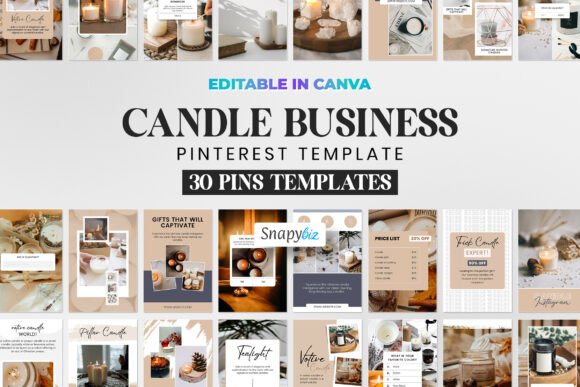 Download Candle Engagement Pinterest Templates - Pinterest Collection