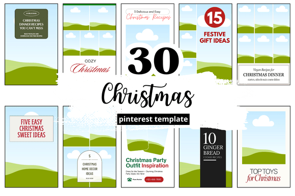 Download 30 Christmas Pinterest Pin - Pinterest Collection