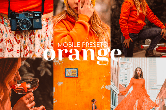 Download Orange Lightroom Presets - Orange Collection