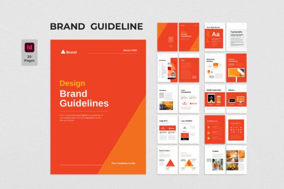 Download Orange Template Brand Guidelines - Orange Collection