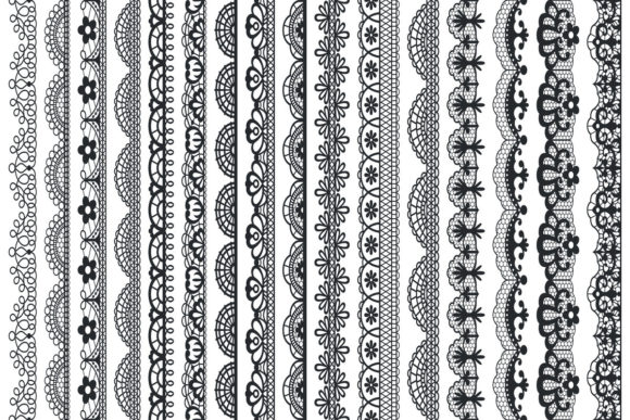 Download Lace Pattern Elements - Elements Collection