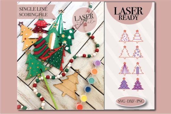 Download Christmas Tree Ornaments for DiY Craft Kits - Kit Collection