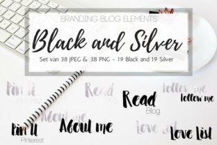 Download Blog Elements - Black and Silver - Elements Collection