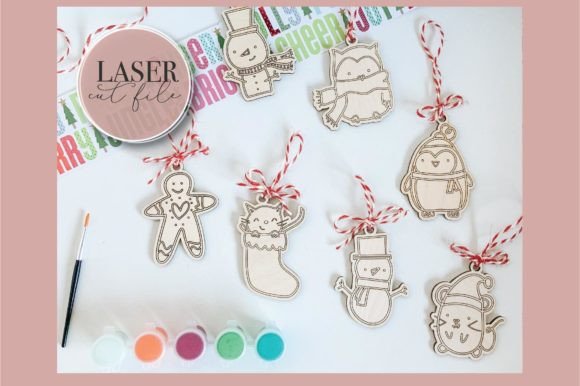 Download Christmas Ornaments for DiY Craft Kits - Kit Collection