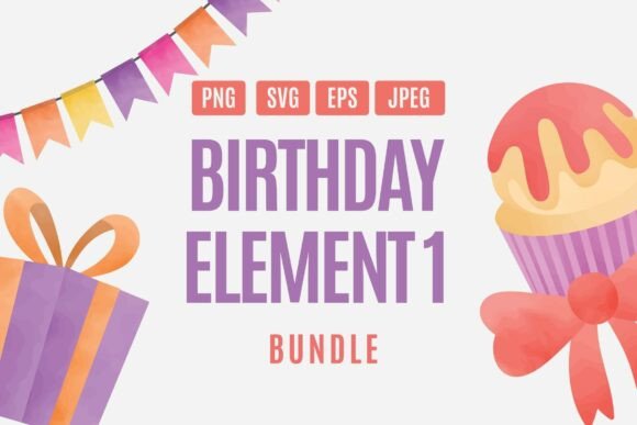 Download Happy Birthday Graphics Kit Set 01 - Kit Collection