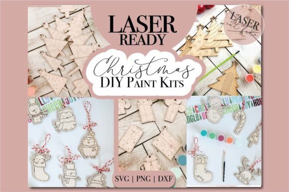Download Christmas DIY Paint Kit Laser SVG Bundle - Kit Collection